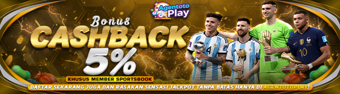 BONUS CASHBACK SPORTS 5%