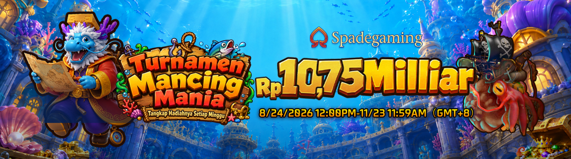 Spadegaming - Turnamen Mancing Mania